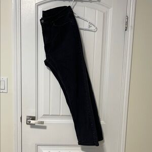 Elegant Black Straight Leg Men’s Jeans
